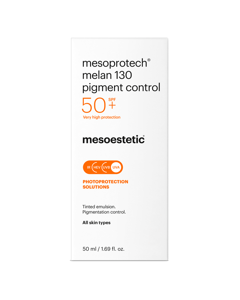 mesoprotech® Melan 130+ Pigment Control 50ml - Face Sunscreen with Color