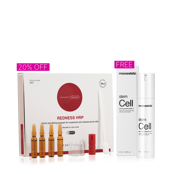 Redness HRP 20% OFF + FREE Stem Cell Lip Contour
