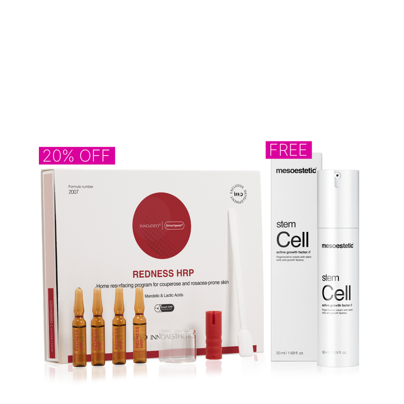 Redness HRP 20% OFF + FREE Stem Cell Lip Contour